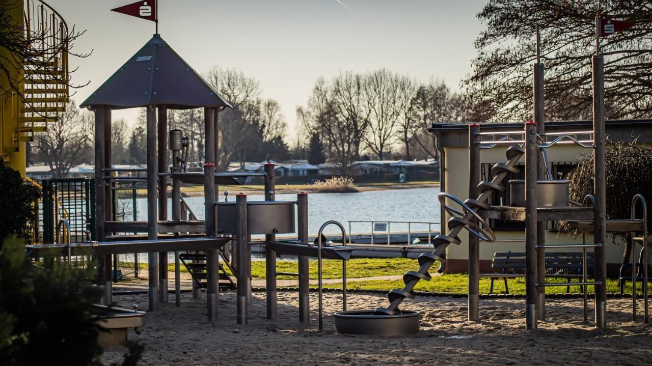 Ferienhaus Lucie Kiebitzsee Villa Falkenburg Esterno foto